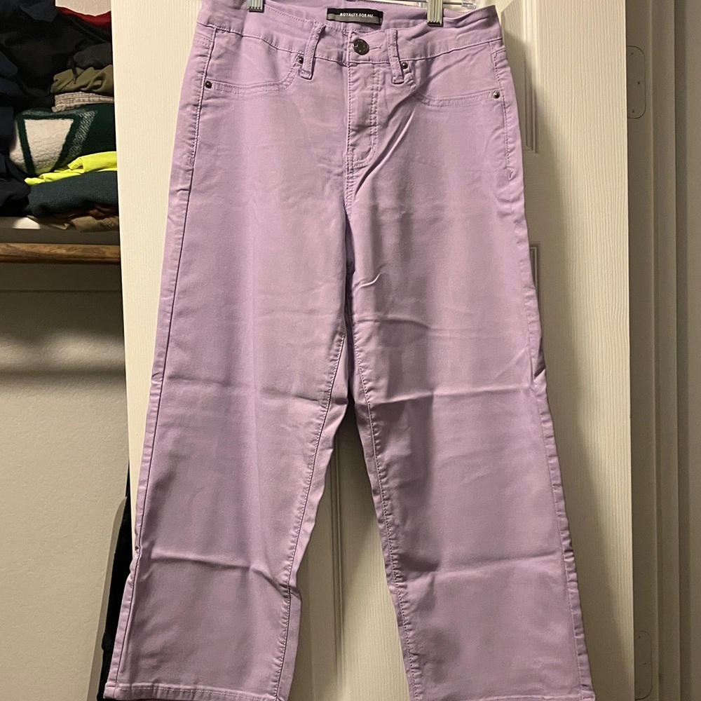 Royalty For Me Lavender Boot Cut Pants